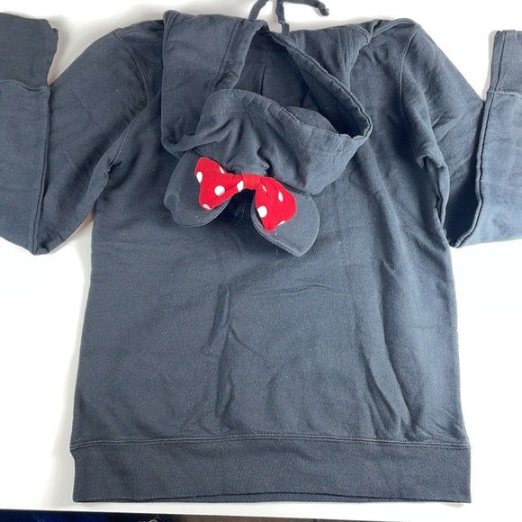 Disney Minnie Mouse hoodies sweater attached with hoodie ears and bows - Picture 6 of 6